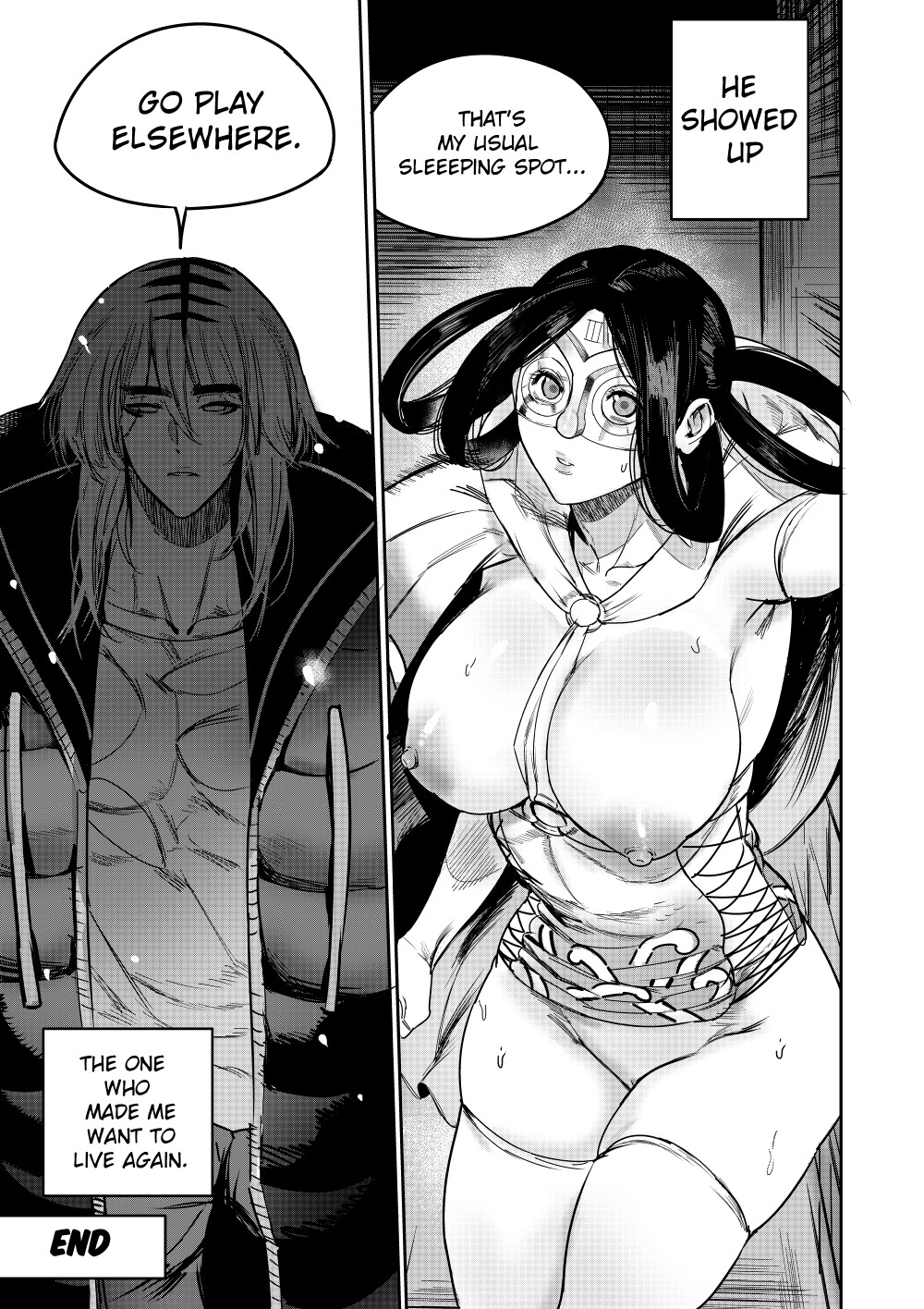 Hentai Manga Comic-I sold my body to a god Chap 5.5-Read-38